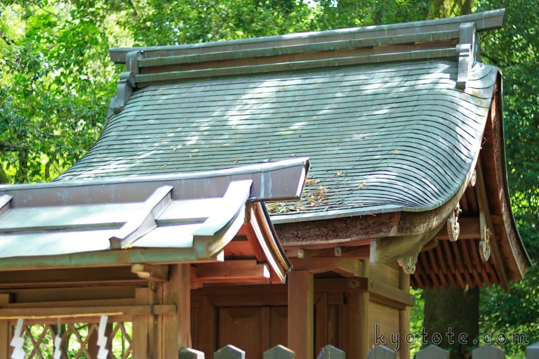 京都府立植物園の半木神社